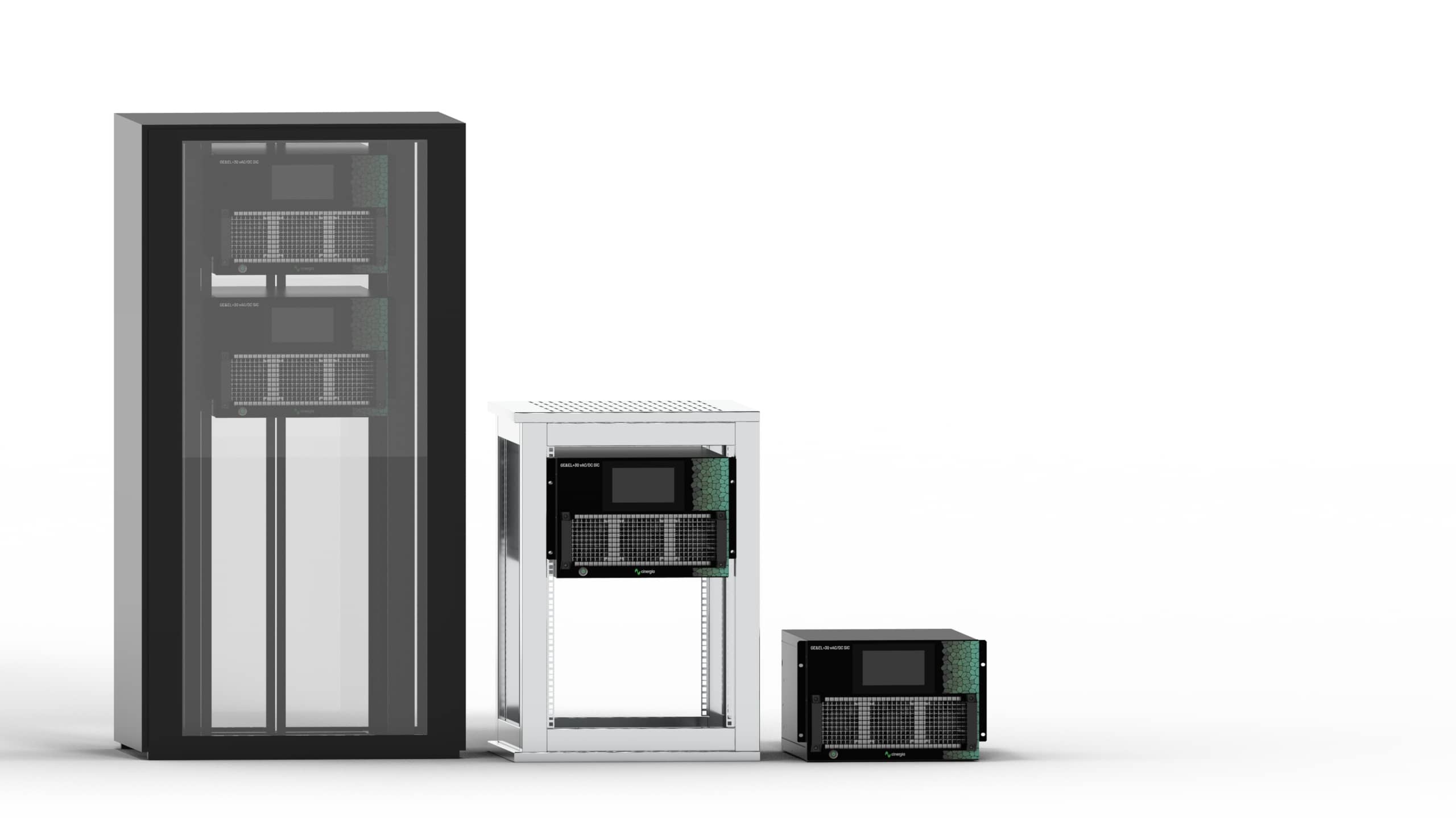 Emulation Racks GE&EL AC/DC SiC-RS - Rack Series family | CINERGIA